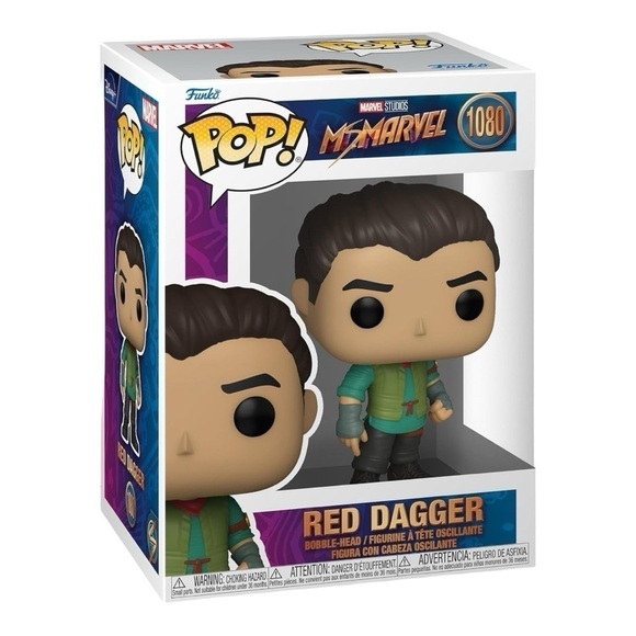 Funko Other - Funko Pop Ms Marvel Red Dagger Bobble Head 1080 NIB